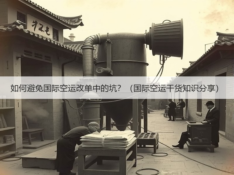 如何避免国际空运改单中的坑？（国际空运干货知识分享）