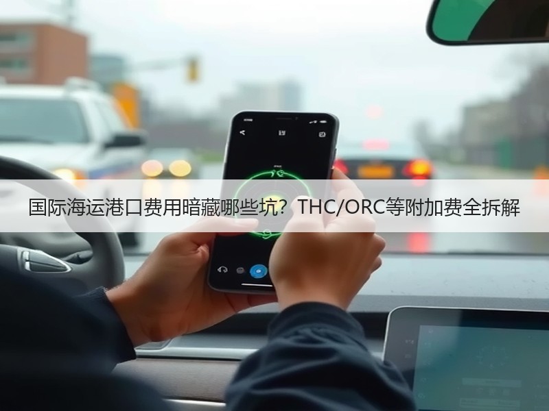 国际海运港口费用暗藏哪些坑?THC/ORC等附加费全拆解 国际海运港口费用暗藏哪些坑?THC/ORC等附加费全拆解
