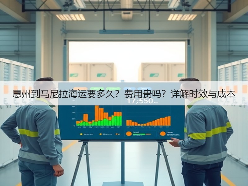 惠州到马尼拉海运要多久？费用贵吗？详解时效与成本