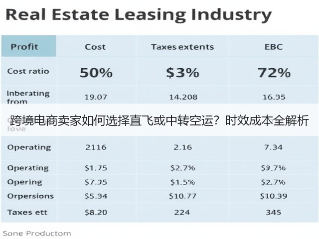 跨境电商卖家如何选择直飞或中转空运?时效成本全解析(图3) 跨境电商卖家如何选择直飞或中转空运?时效成本全解析(图3)