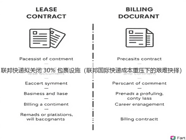 联邦快递拟关闭 30% 包裹设施(联邦国际快递成本重压下的艰难抉择)(图6) 联邦快递拟关闭 30% 包裹设施(联邦国际快递成本重压下的艰难抉择)(图6)