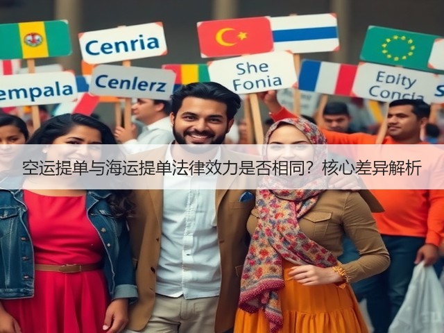 空运提单与海运提单法律效力是否相同？核心差异解析(图2)