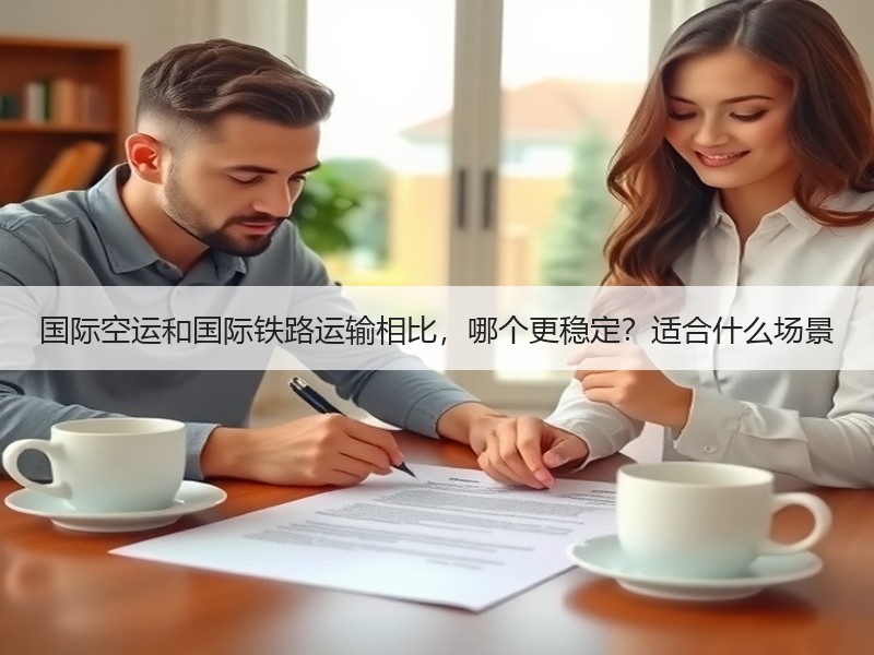 国际空运和国际铁路运输相比，哪个更稳定？适合什么场景