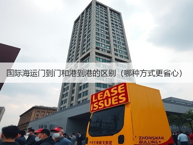 国际海运门到门和港到港的区别（哪种方式更省心）(图2)
