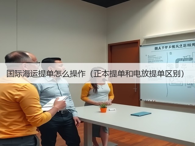 国际海运提单怎么操作(正本提单和电放提单区别)(图2) 国际海运提单怎么操作(正本提单和电放提单区别)(图2)
