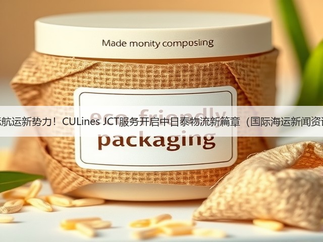 国际航运新势力!CULines JCT服务开启中日泰物流新篇章(国际海运新闻资讯)(图3) 国际航运新势力!CULines JCT服务开启中日泰物流新篇章(国际海运新闻资讯)(图3)