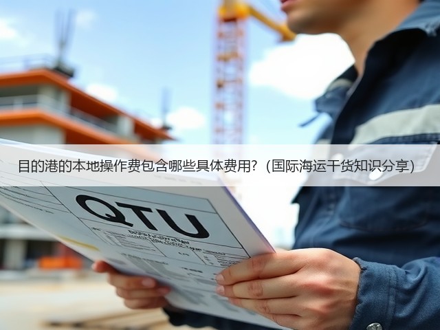 目的港的本地操作费包含哪些具体费用?(国际海运干货知识分享)(图3) 目的港的本地操作费包含哪些具体费用?(国际海运干货知识分享)(图3)