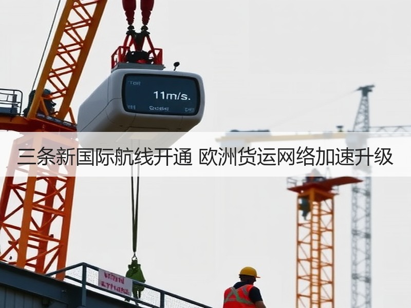 三条新国际航线开通 欧洲货运网络加速升级