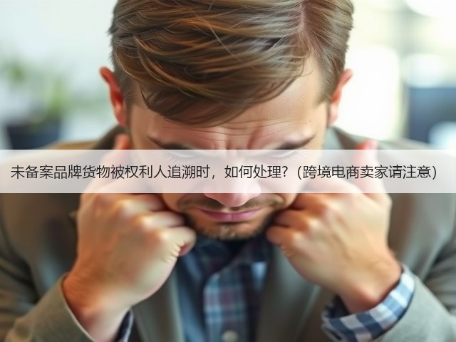 未备案品牌货物被权利人追溯时,如何处理?(跨境电商卖家请注意)(图1) 未备案品牌货物被权利人追溯时,如何处理?(跨境电商卖家请注意)(图1)