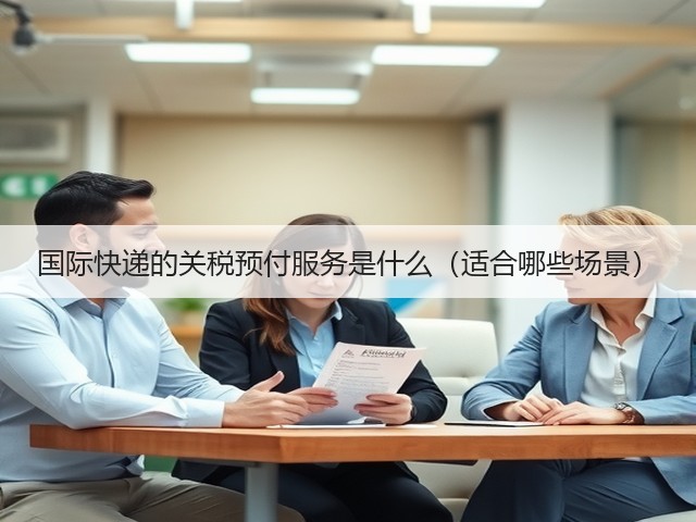 国际快递的关税预付服务是什么(适合哪些场景)(图2) 国际快递的关税预付服务是什么(适合哪些场景)(图2)