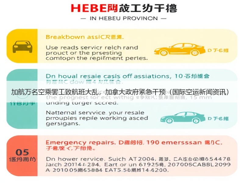 加航万名空乘罢工致航班大乱，加拿大政府紧急干预（国际空运新闻资讯）