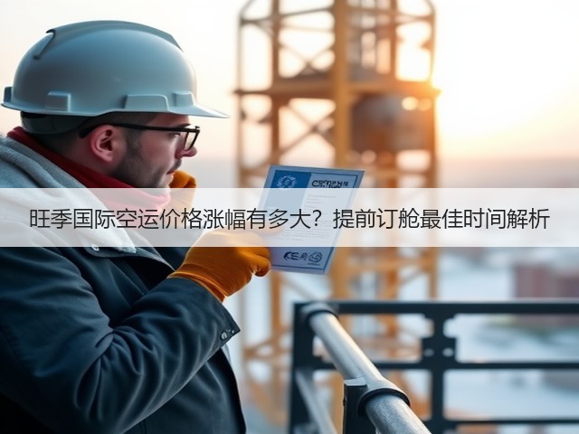 旺季国际空运价格涨幅有多大？提前订舱最佳时间解析(图1)