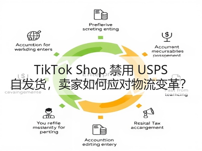 TikTok Shop 禁用 USPS 自发货,卖家如何应对物流变革? TikTok Shop 禁用 USPS 自发货,卖家如何应对物流变革?