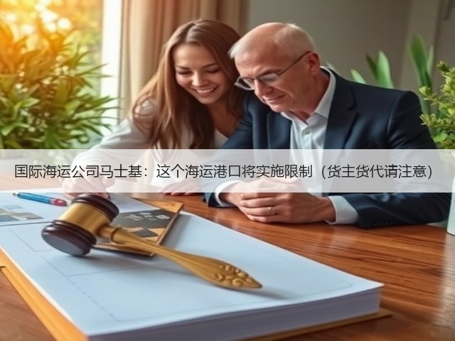 国际海运公司马士基:这个海运港口将实施限制(货主货代请注意)(图3) 国际海运公司马士基:这个海运港口将实施限制(货主货代请注意)(图3)