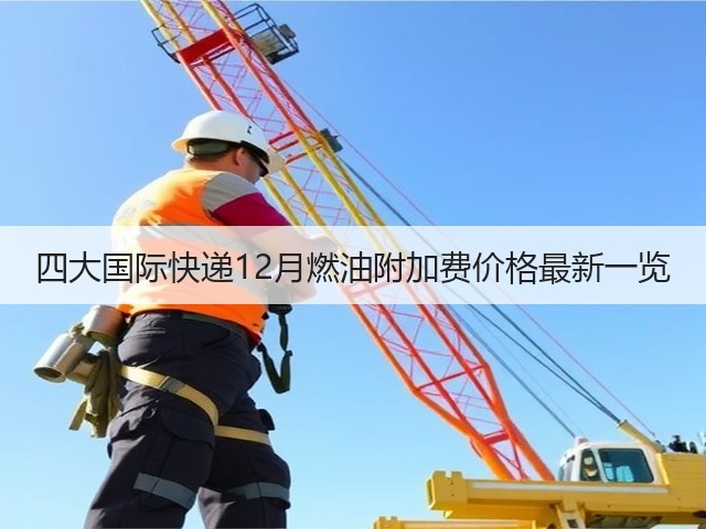 四大国际快递12月燃油附加费价格最新一览(图2) 四大国际快递12月燃油附加费价格最新一览(图2)