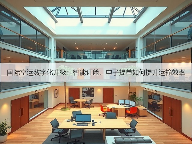 国际空运数字化升级:智能订舱、电子提单如何提升运输效率(图3) 国际空运数字化升级:智能订舱、电子提单如何提升运输效率(图3)