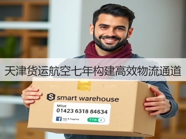 天津货运航空七年构建高效物流通道(图1)