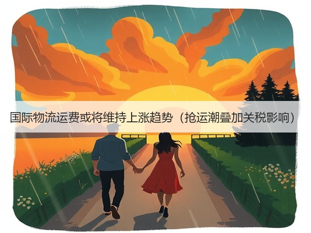 国际物流运费或将维持上涨趋势(抢运潮叠加关税影响)(图1) 国际物流运费或将维持上涨趋势(抢运潮叠加关税影响)(图1)