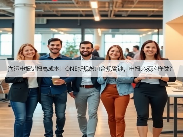 海运申报错报高成本！ONE新规敲响合规警钟，申报必须这样做？(图3)