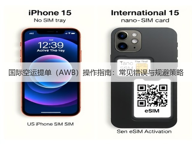 国际空运提单（AWB）操作指南：常见错误与规避策略(图3)