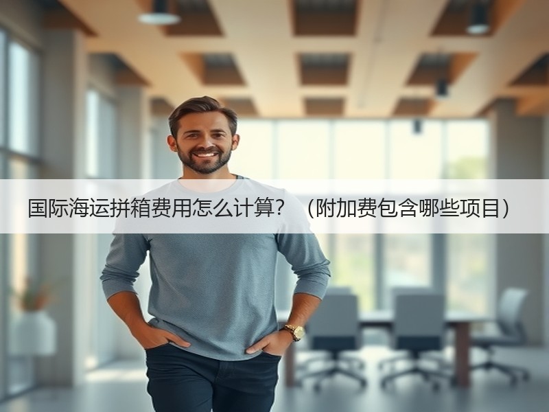 国际海运拼箱费用怎么计算？（附加费包含哪些项目）
