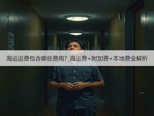 海运运费包含哪些费用？海运费+附加费+本地费全解析(图2)