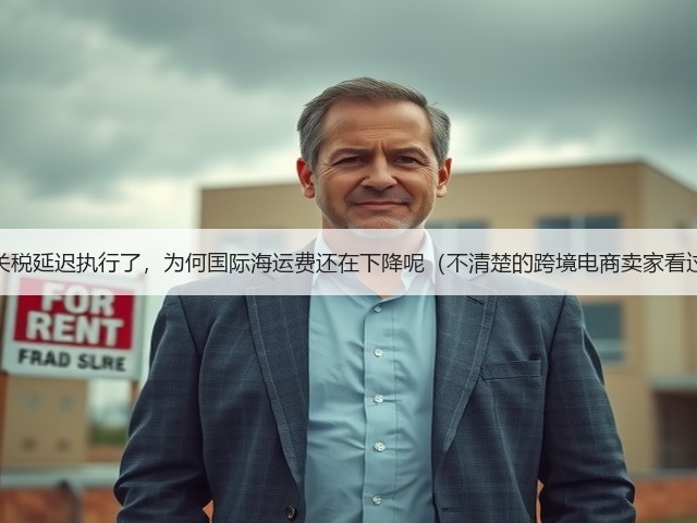 中美关税延迟执行了，为何国际海运费还在下降呢（不清楚的跨境电商卖家看过来）(图1)