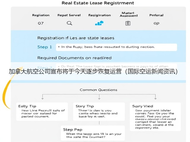 加拿大航空公司宣布将于今天逐步恢复运营(国际空运新闻资讯)(图2) 加拿大航空公司宣布将于今天逐步恢复运营(国际空运新闻资讯)(图2)
