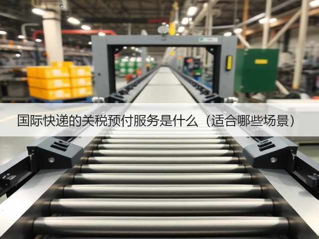 国际快递的关税预付服务是什么(适合哪些场景)(图1) 国际快递的关税预付服务是什么(适合哪些场景)(图1)