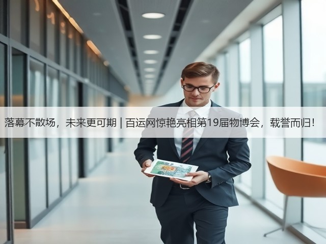 落幕不散场,未来更可期 | 百运网惊艳亮相第19届物博会,载誉而归!(图3) 落幕不散场,未来更可期 | 百运网惊艳亮相第19届物博会,载誉而归!(图3)