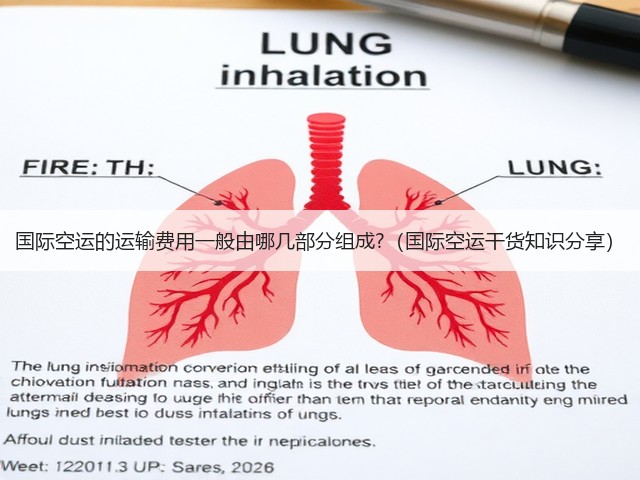 国际空运的运输费用一般由哪几部分组成?（国际空运干货知识分享）(图1)