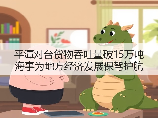 平潭对台货物吞吐量破15万吨 海事为地方经济发展保驾护航(图2)