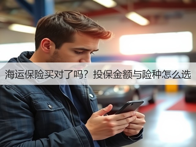 海运保险买对了吗?投保金额与险种怎么选(图2) 海运保险买对了吗?投保金额与险种怎么选(图2)