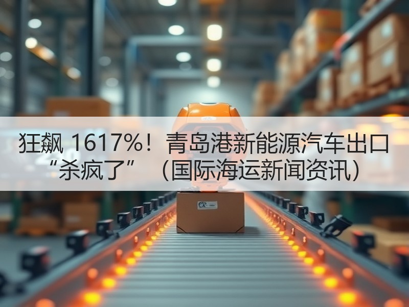 狂飙 1617%!青岛港新能源汽车出口 “杀疯了”(国际海运新闻资讯) 狂飙 1617%!青岛港新能源汽车出口 “杀疯了”(国际海运新闻资讯)