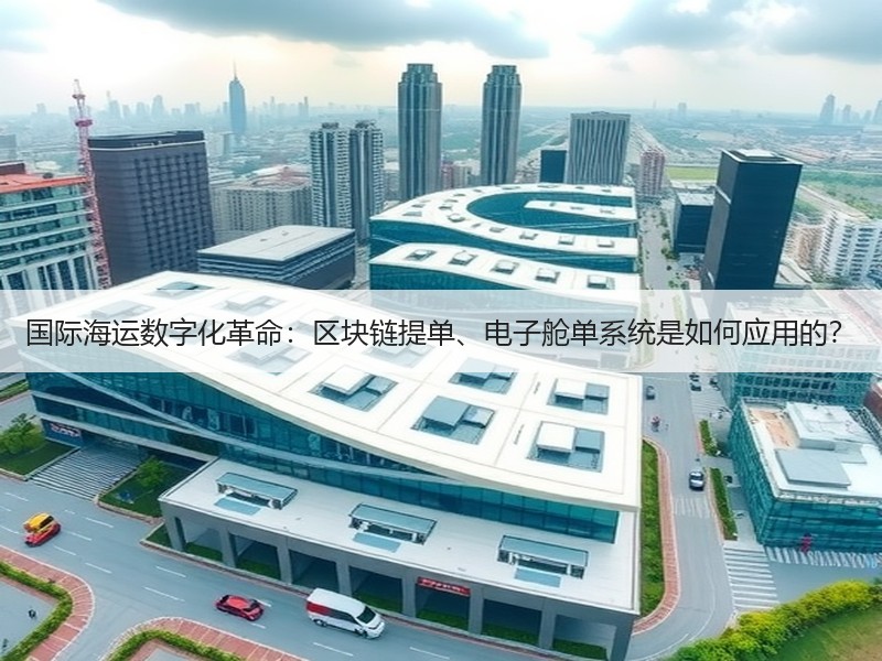 国际海运数字化革命:区块链提单、电子舱单系统是如何应用的? 国际海运数字化革命:区块链提单、电子舱单系统是如何应用的?