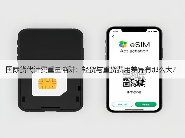 国际货代计费重量陷阱：轻货与重货费用差异有那么大？(图1)