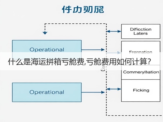 什么是海运拼箱亏舱费,亏舱费用如何计算?(图1) 什么是海运拼箱亏舱费,亏舱费用如何计算?(图1)