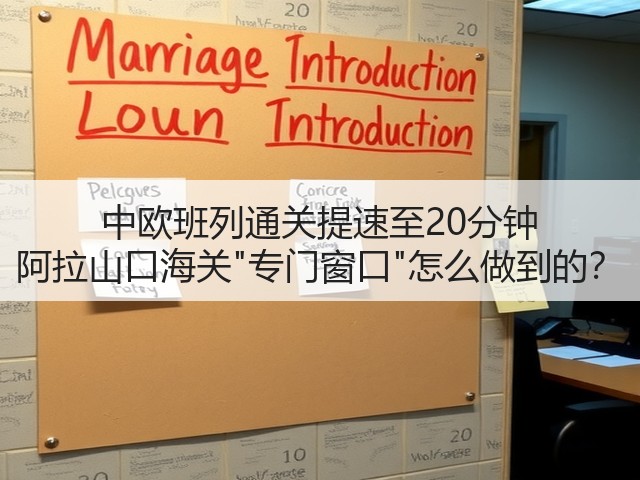 中欧班列通关提速至20分钟 阿拉山口海关专门窗口怎么做到的？(图3)