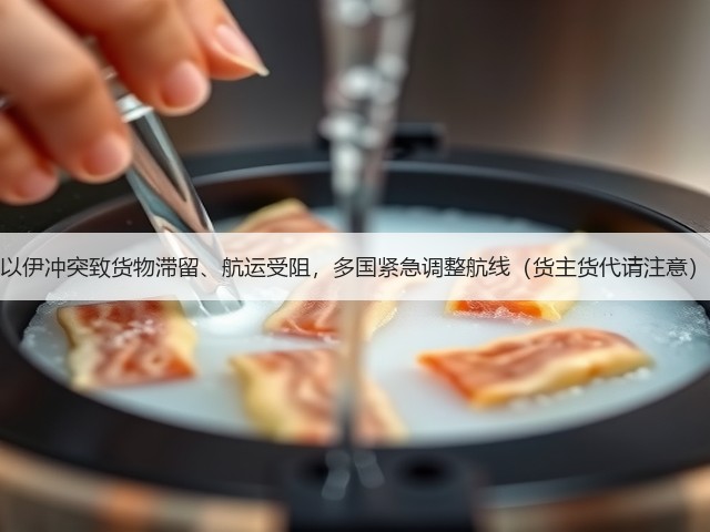 以伊冲突致货物滞留、航运受阻,多国紧急调整航线(货主货代请注意)(图1) 以伊冲突致货物滞留、航运受阻,多国紧急调整航线(货主货代请注意)(图1)