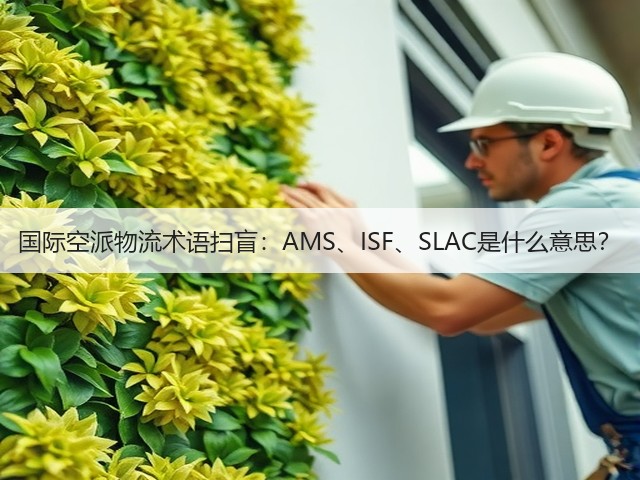 国际空派物流术语扫盲:AMS、ISF、SLAC是什么意思?(图1) 国际空派物流术语扫盲:AMS、ISF、SLAC是什么意思?(图1)