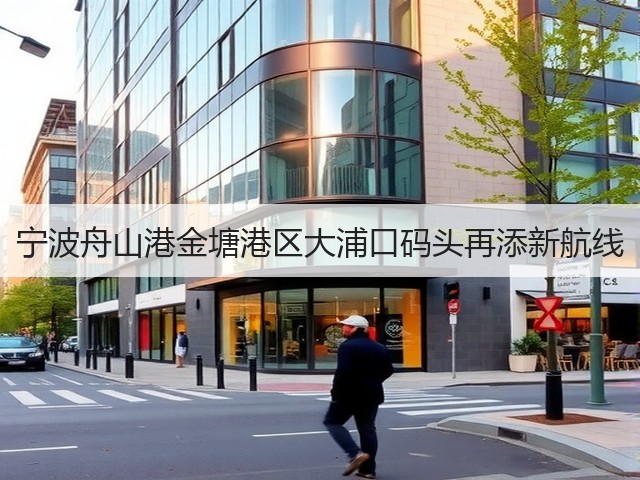 宁波舟山港金塘港区大浦口码头再添新航线(图3)