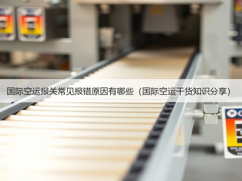 国际空运报关常见报错原因有哪些（国际空运干货知识分享）