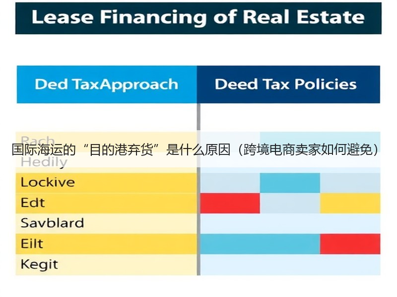 国际海运的“目的港弃货”是什么原因（跨境电商卖家如何避免）