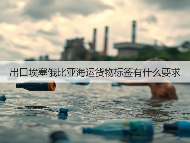 出口埃塞俄比亚海运货物标签有什么要求(图1)