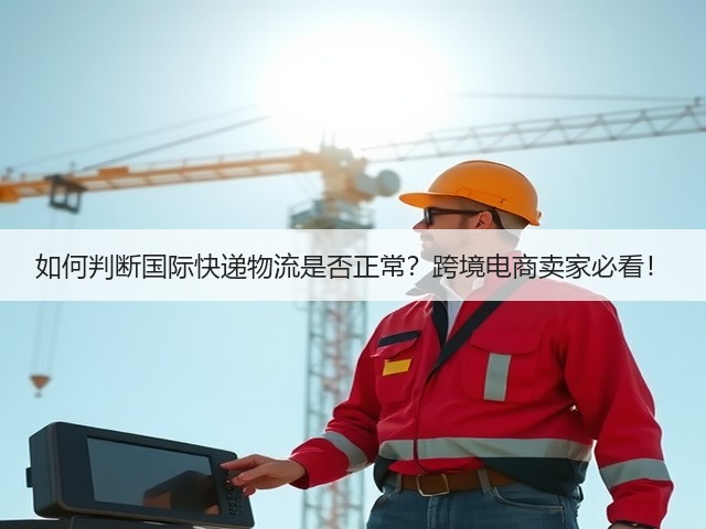 如何判断国际快递物流是否正常？跨境电商卖家必看！(图1)