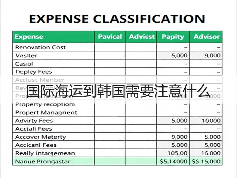 国际海运到韩国需要注意什么 国际海运到韩国需要注意什么