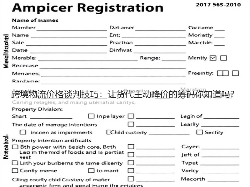 跨境物流价格谈判技巧:让货代主动降价的筹码你知道吗? 跨境物流价格谈判技巧:让货代主动降价的筹码你知道吗?