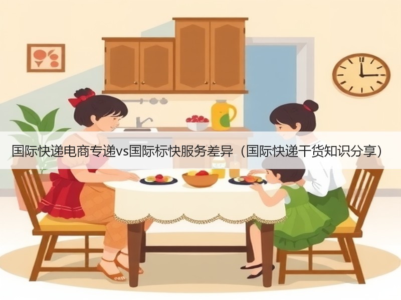 国际快递电商专递vs国际标快服务差异(国际快递干货知识分享) 国际快递电商专递vs国际标快服务差异(国际快递干货知识分享)