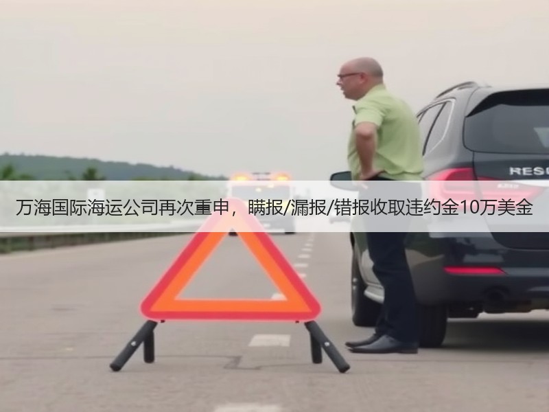 万海国际海运公司再次重申,瞒报/漏报/错报收取违约金10万美金 万海国际海运公司再次重申,瞒报/漏报/错报收取违约金10万美金