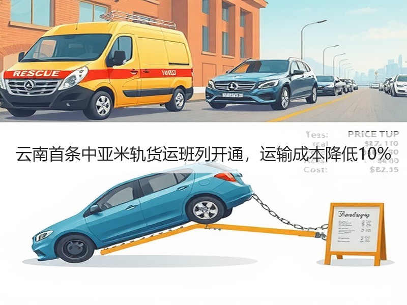 云南首条中亚米轨货运班列开通,运输成本降低10% 云南首条中亚米轨货运班列开通,运输成本降低10%